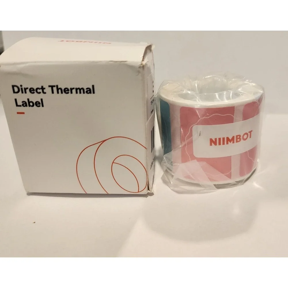 NIIMBOT Direct Thermal Labels 34mm Multicolor T34*34-200ColorfulB